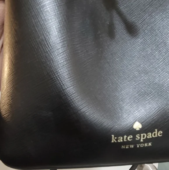 Kate Spade Leather Sadie Bucket Bag Crossbody Black - Picture 5 of 7